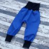 Softshellové kalhoty Yháček, podzim, královsky modrá, vel. 68, POSLEDNÍ KUS