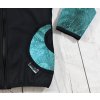 Softshellová bunda Yháček, zimní, abstrakce, vel. 80, II. jakost