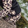 Zimní softshellové kalhoty Yháček, Leopard