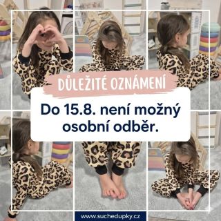 O prázdninách bude náš režim trochu poupravený. Expedice funguje, ale všichni u nás jsme rodiče a prarodiče, takže musíme...