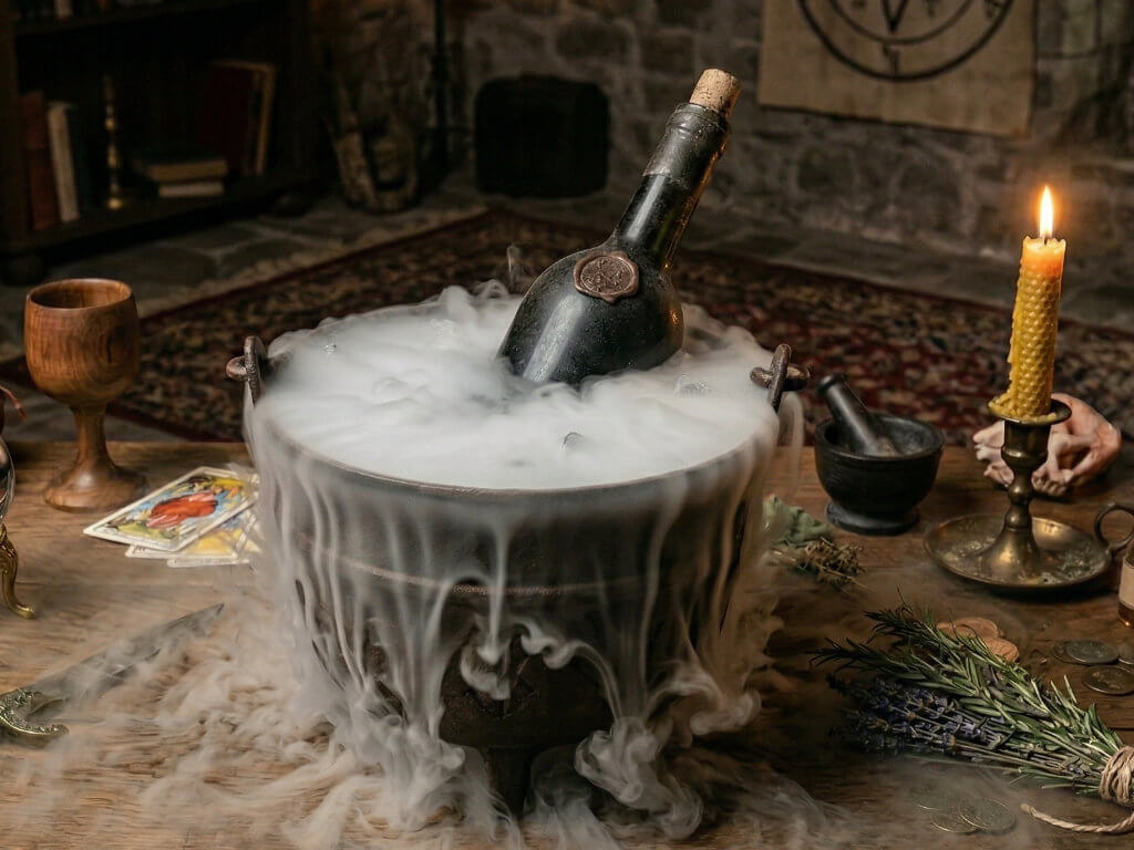 Čarodějnice a suchý led