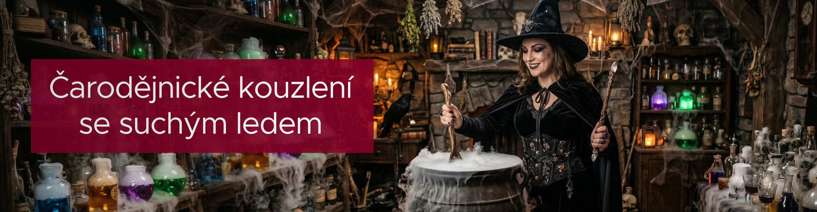 Čarodějnice se suchým ledem