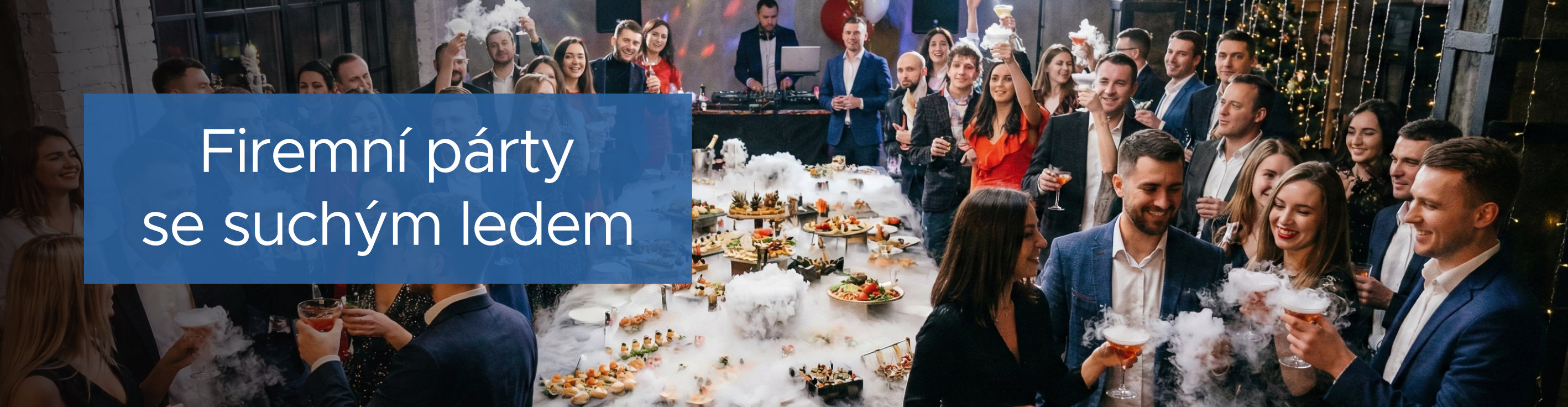 Suchý led na firemní párty