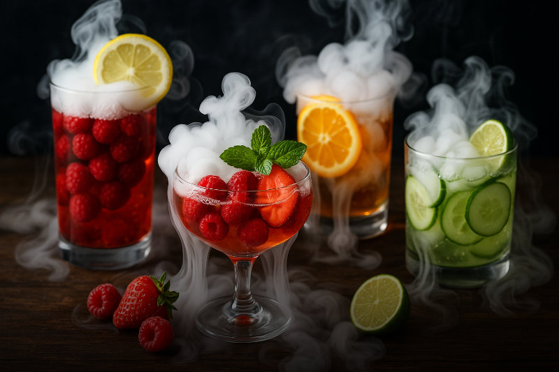 Suchý led drinky
