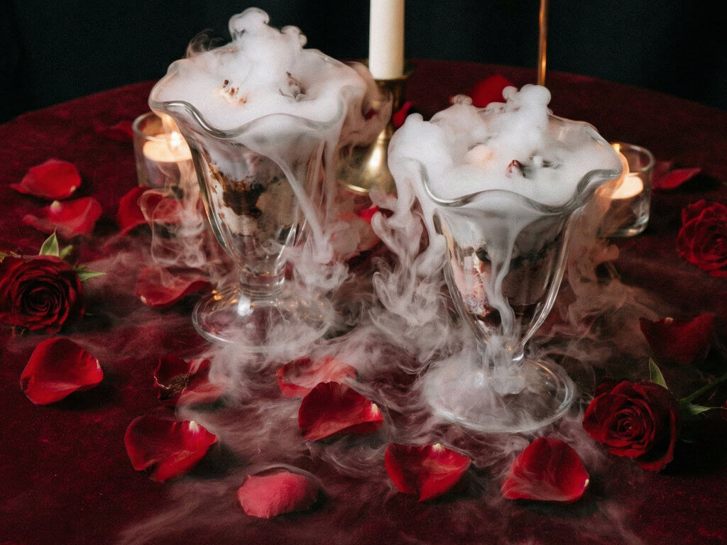 Valentýn a suchý led