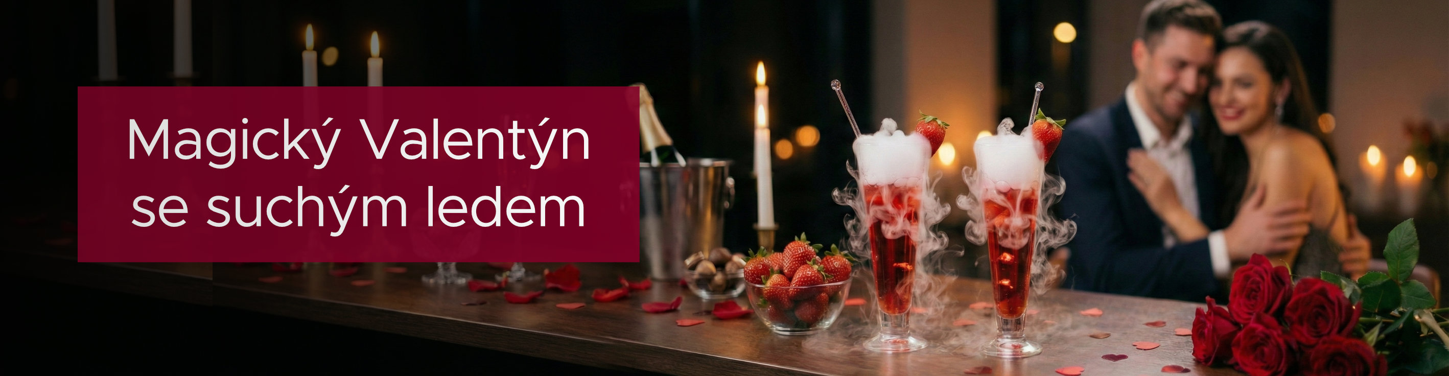 Magický Valentýn se suchým ledem