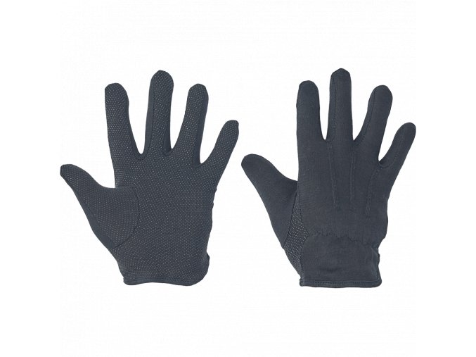 BUSTARD BLACK rukavice BA,PVC terčíky a