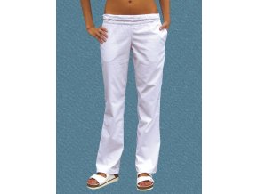 Kalhoty Uni 2005 snížený pas bavlna