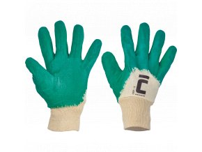 COOT rukavice máč. v zeleném latexu a