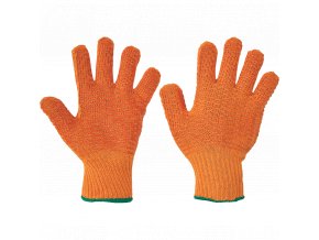FALCON rukavice s PVC mřížkou