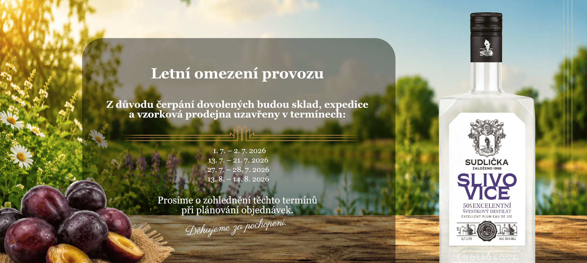Letní provoz