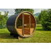 venkovní sauna SUDOLAND není je praktická, ale její design potěší každou zahradu