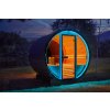 Sudová sauna prosklená se zabudovaným osvětlením - SUDOLAND