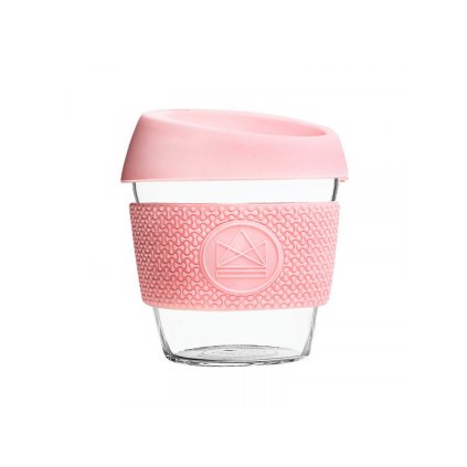 skleneny hrnek na kavu 230ml neon kactus ruzovy 1