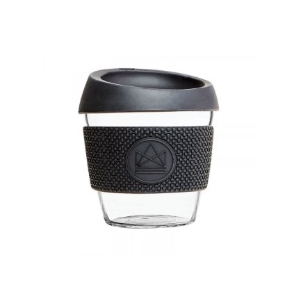 skleneny hrnek na kavu 230ml neon kactus cerny 1