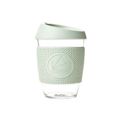 skleneny hrnek na kavu 340ml neon kactus svetle zeleny 1