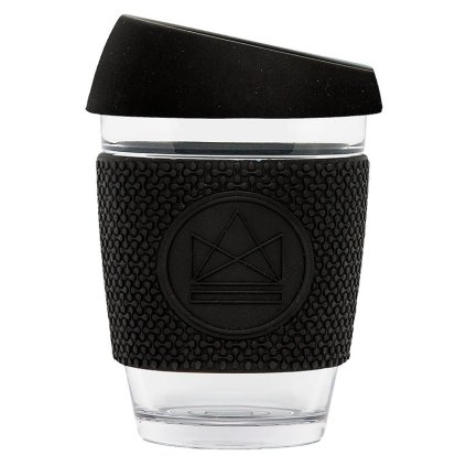 skleneny hrnek na kavu 340ml neon kactus cerny 1