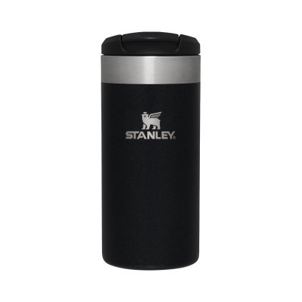 stanley termohrnek aerolight transit 350 ml black metallic cerna 1