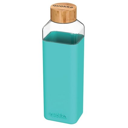 sklenena lahev na vodu storm 700ml quokka teal