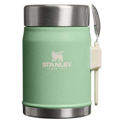 STANLEY Termoska na jídlo se lžící/vidličkou The Legendary Classic Food Jar 400 ml Pistachio
