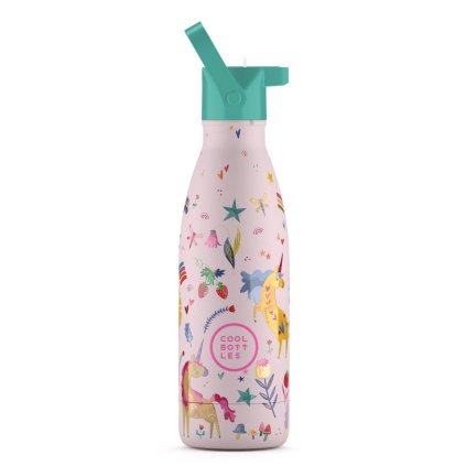 nerezova termolahev cool bottles kids 350 funny unicorns 1