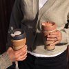 skleneny hrnek keepcup brew cork frappe l 454 ml 2