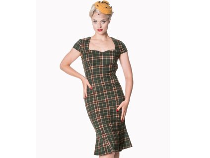Banned Retro Poppy Pencil Dress