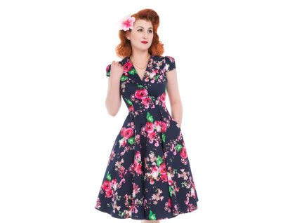 H&R London šaty Midnight Garden