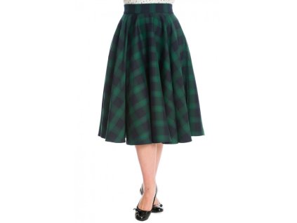 Banned Retro tartanová sukně Sweet Check