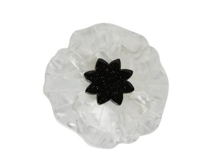 Erstwilder brož bílý vlčí mák Poppy Field