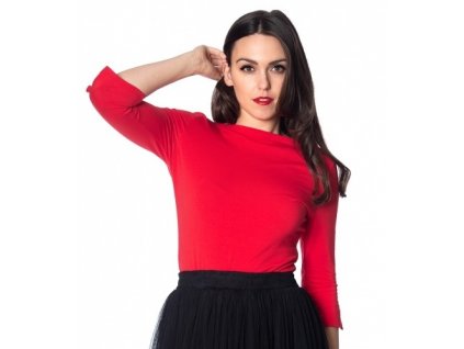 Banned Retro Oonagh Top - Red