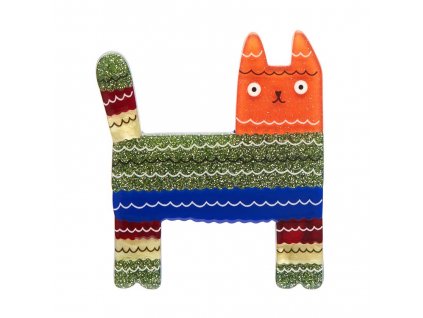 Piñata Cat Brooch 1