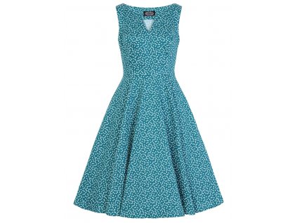 La Rosa Dotty Swing Dress 3