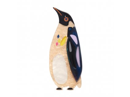The Emboldened Emperor Penguin Brooch 1