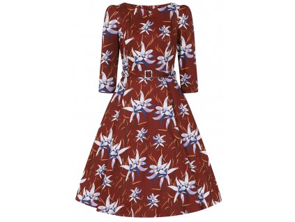 Maria Floral Swing Dress 3