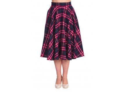 CHIC CHECK SWING SKIRT 1