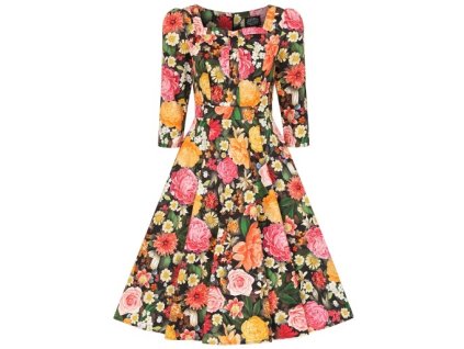 Cassidy Floral Swing Dress 1