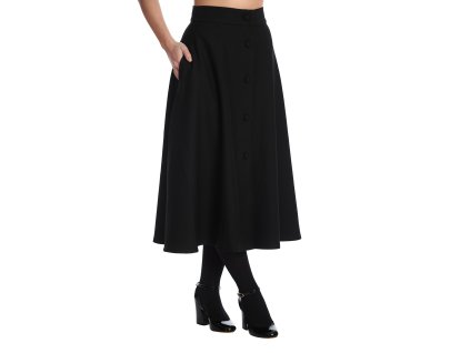 Book Worm Skirt Blk 3