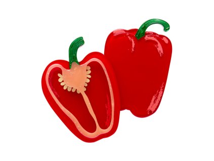 BHDI101 Capsicum Crush Brooch 1 S