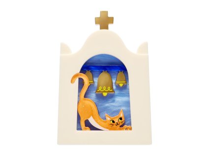 Aegean Feline Brooch 1