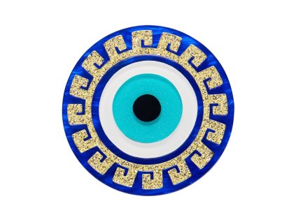 Evil Eye Amulet Brooch 1