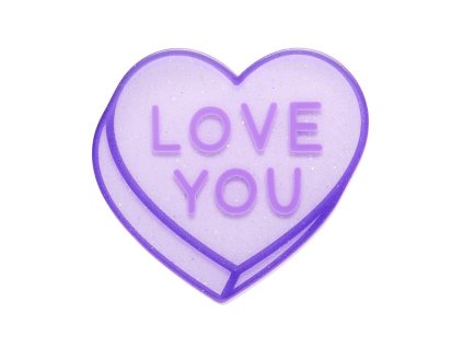 Candy Heart Purple 1