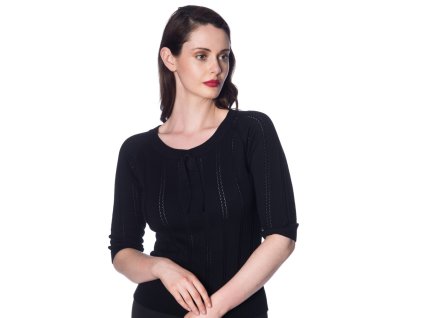 Belle Bow Pointelle Top 1