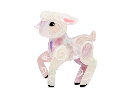 Lottie the Lamb Brooch 1