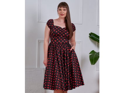 Marilyn Spot Dress 3