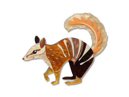 Numbat Brooch 1