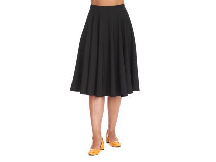 Banned Retro Dance & Sway Skirt - Black