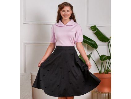 Annie Black Cherry skirt 5