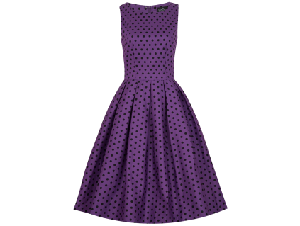 Annie Purple Polka Dot 4