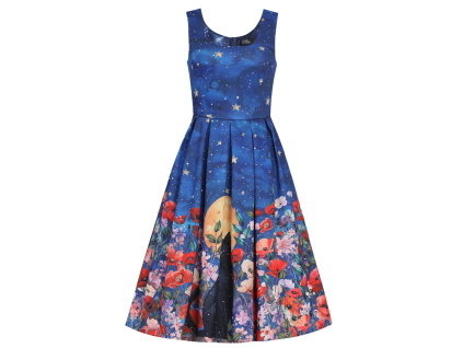 Amanda Cat Midnight Garden Dress 3